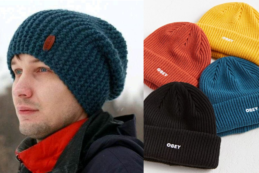 Mũ len (Beanie) dễ dàng kết hợp với các trang phục hàng ngày