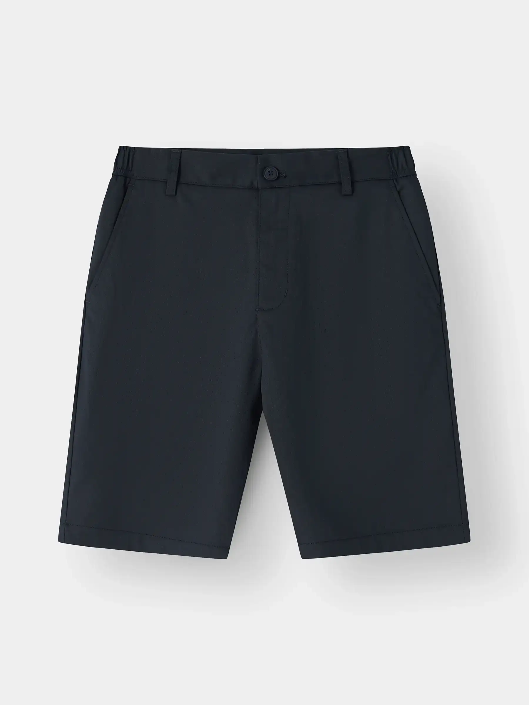 Quần Short Kaki Nam 5S Fashion FLEX-WAIST Cạp Cúc Phối Chun M0QSK26007