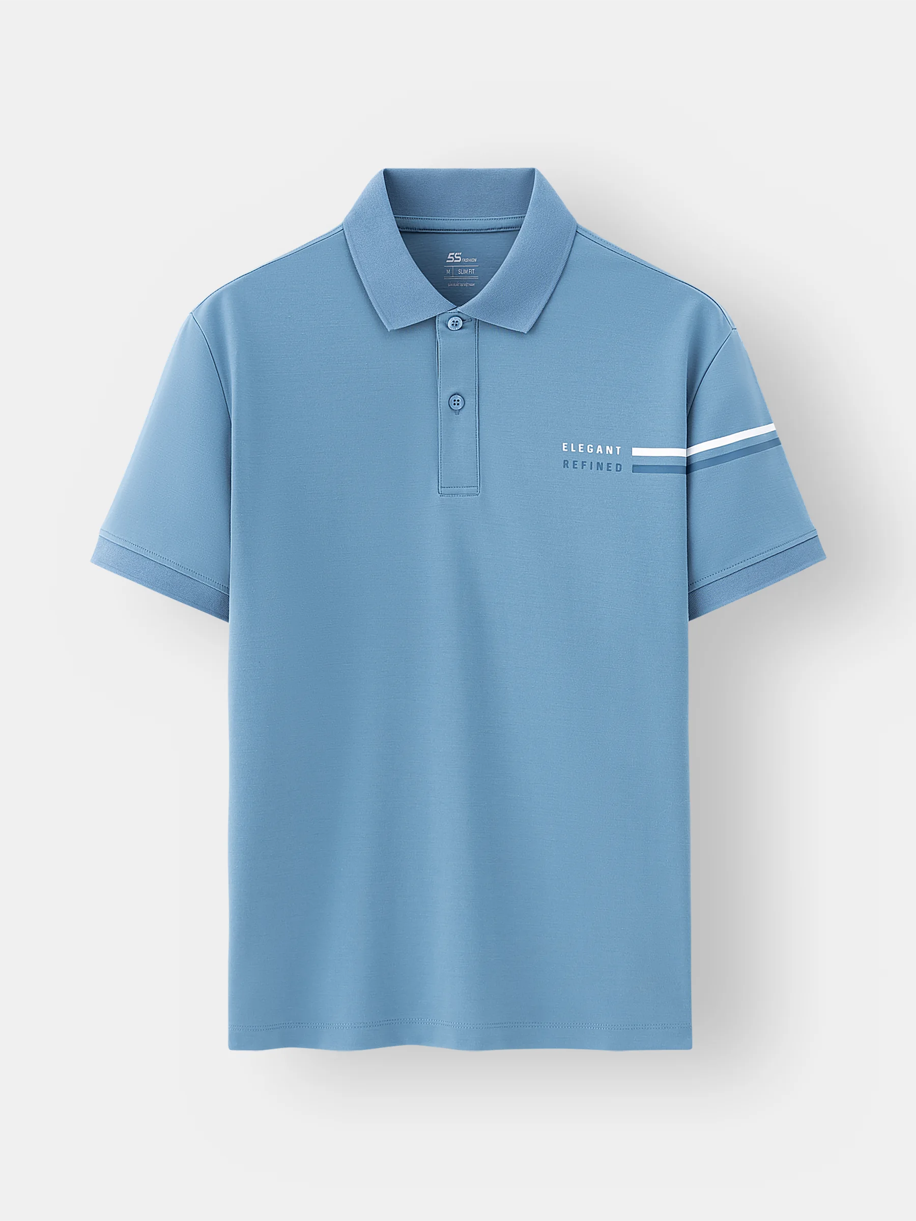 Áo Polo Nam 5S Fashion Elegant In Đơn Giản Slimfit APC25044