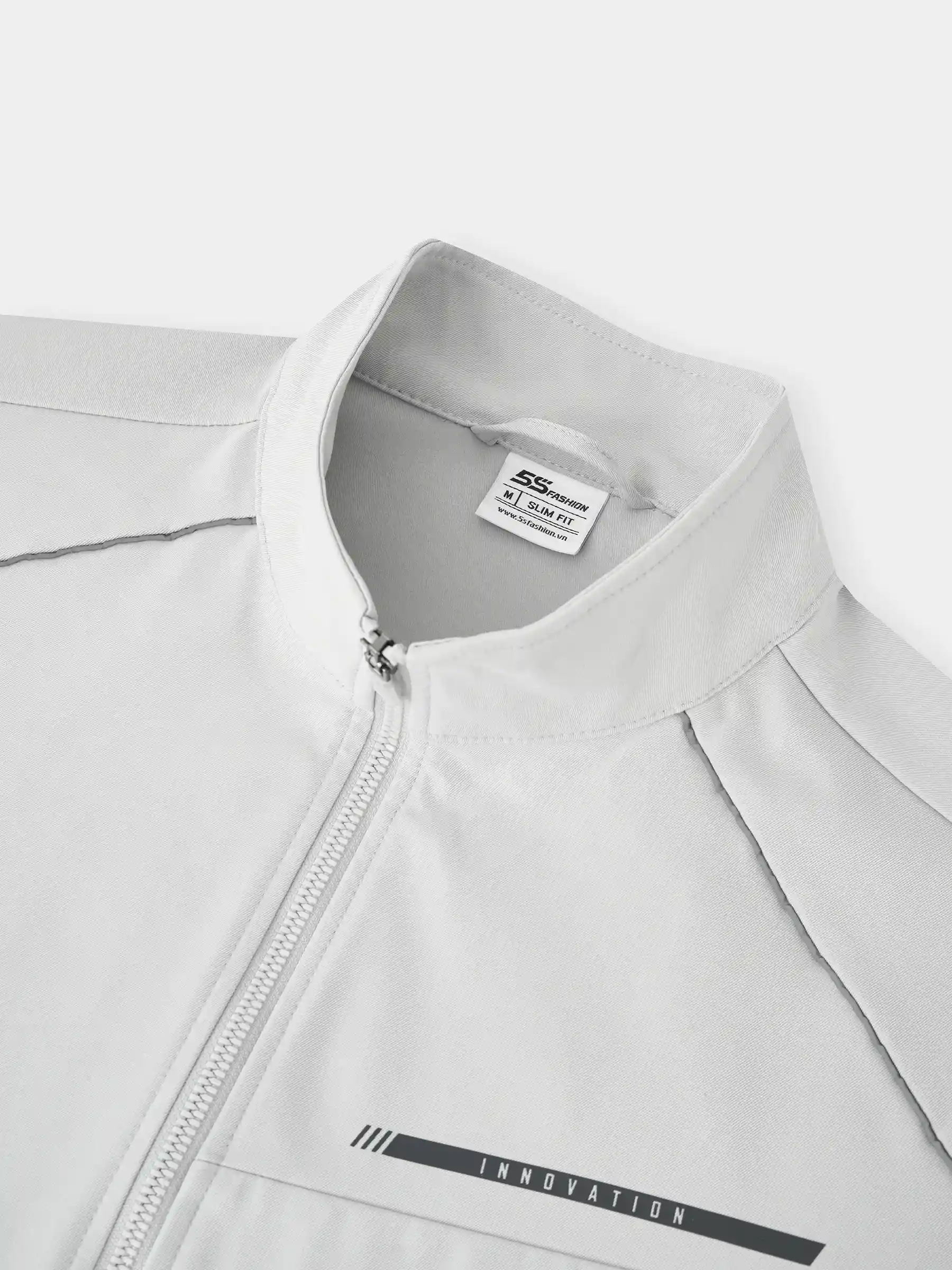 Áo Khoác Gió Cổ Dựng 5S Fashion Phom Slimfit MBAKG25002