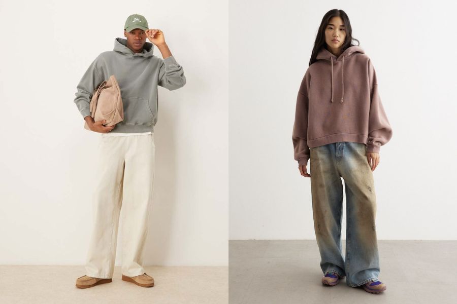 Áo hoodie boxy