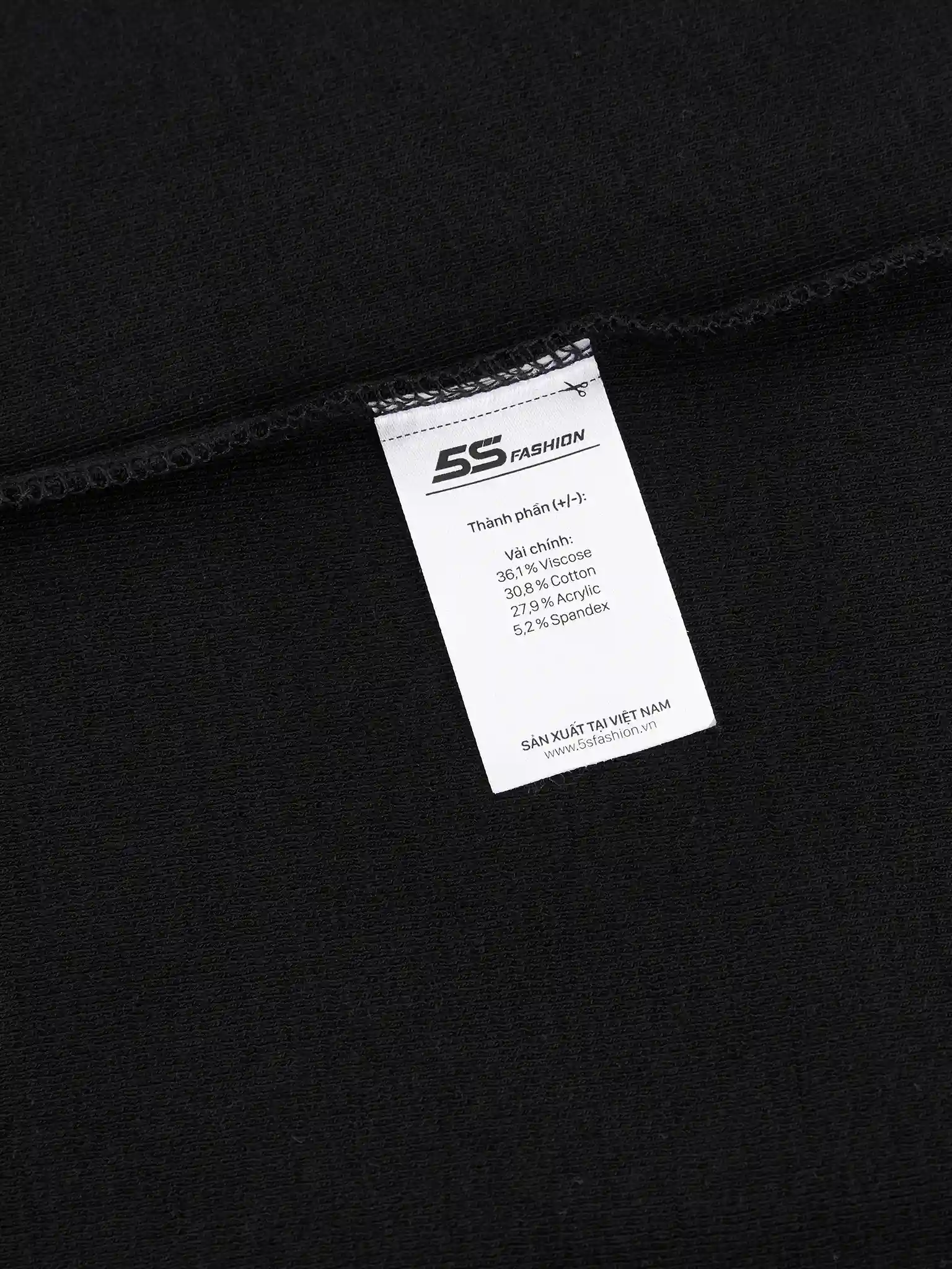 Áo Giữ Nhiệt Nữ Cổ 3 Phân 5S Fashion Cách Điệu W0AGN25001