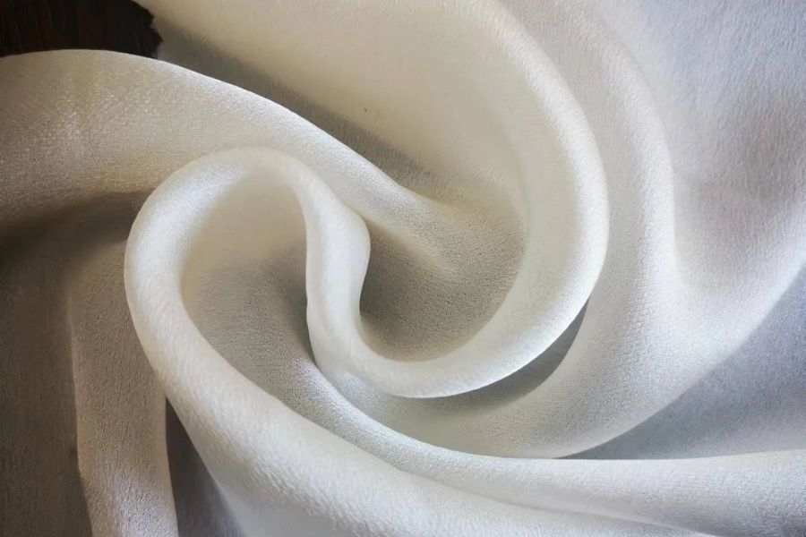 Vải cotton Silk crepe