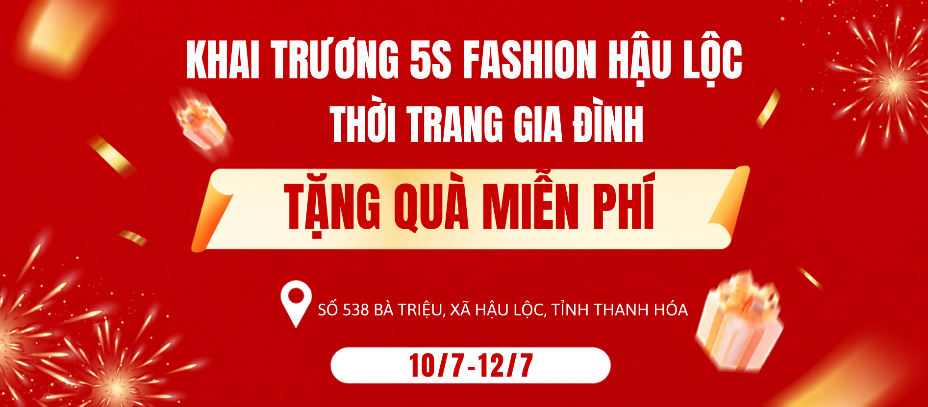 Khai trương 5S Fashion kim thành