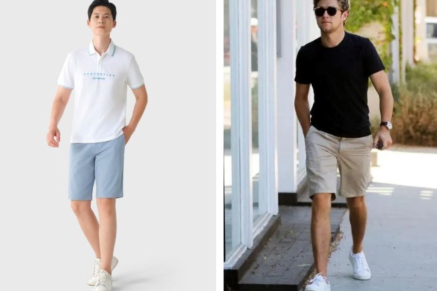 Quần short âu nam 5S Fashion giúp che khuyết điểm tốt, tôn dáng khi mặc