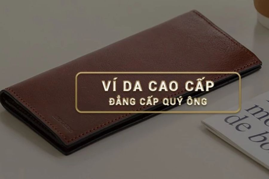 Ví nam shopee Leonardo cao cấp, thể hiện đẳng cấp các quý ông