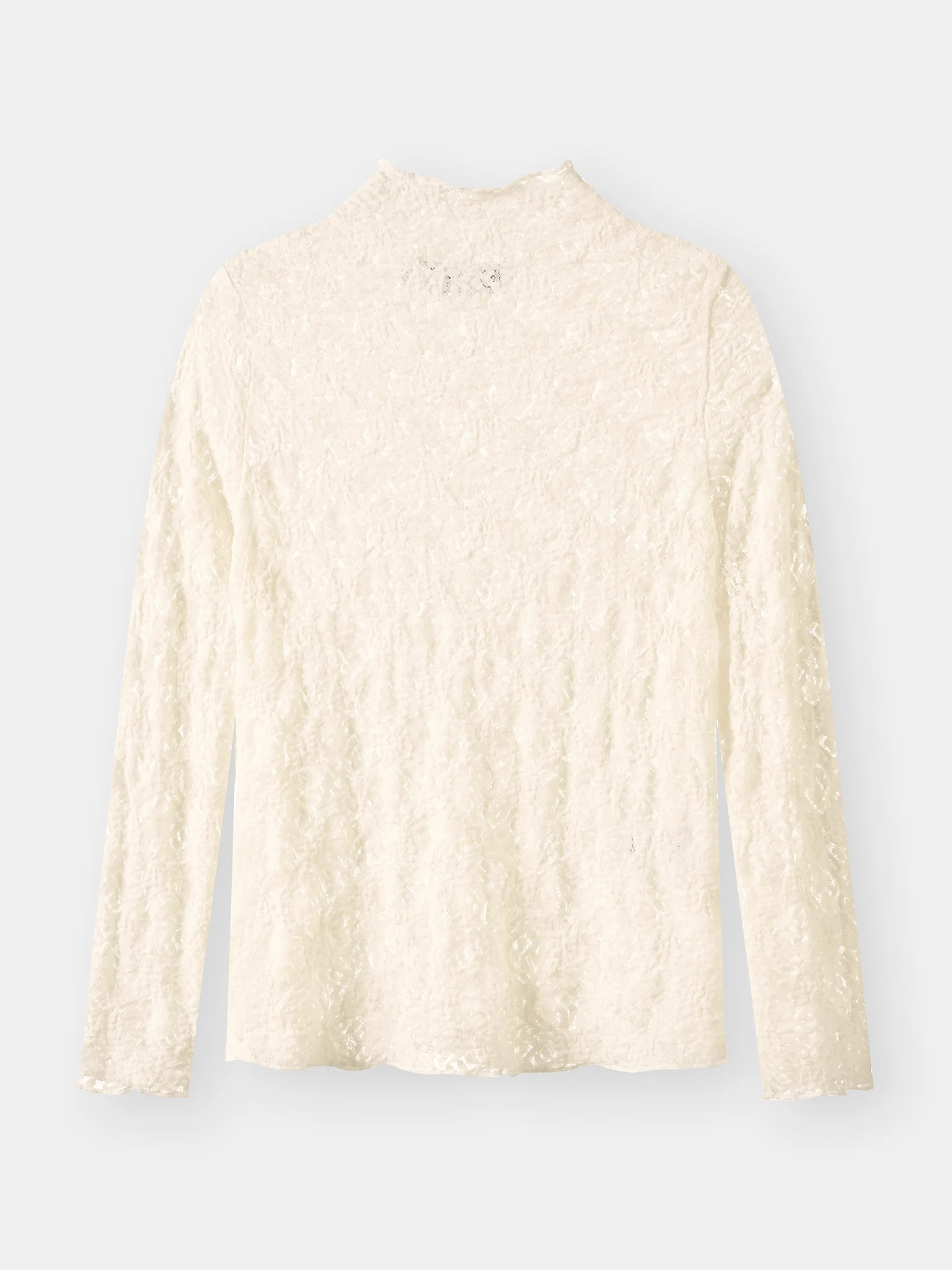 Áo Thun Ren Bé Gái Dài Tay 5S Fashion Cổ Bèo G0ATH25005