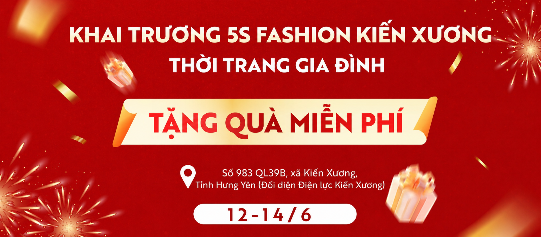 Khai trương 5S Fashion kim thành