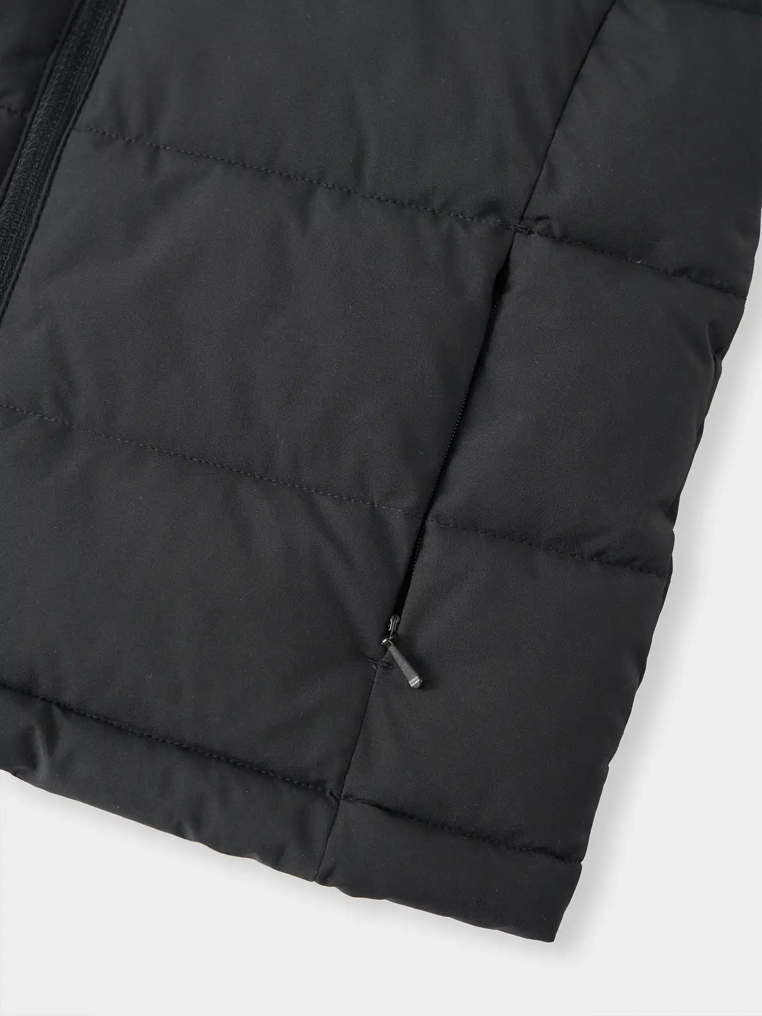 Áo Phao Nữ Mũ Rời Tay Phối Nỉ 5S Fashion Phom Slimfit W0APH25003