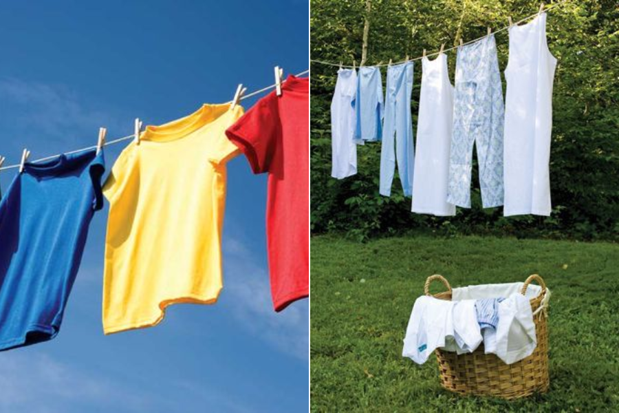 Photo 4: Drying Clothes During The Day Helps Reduce The Risk Of Mold And Odors