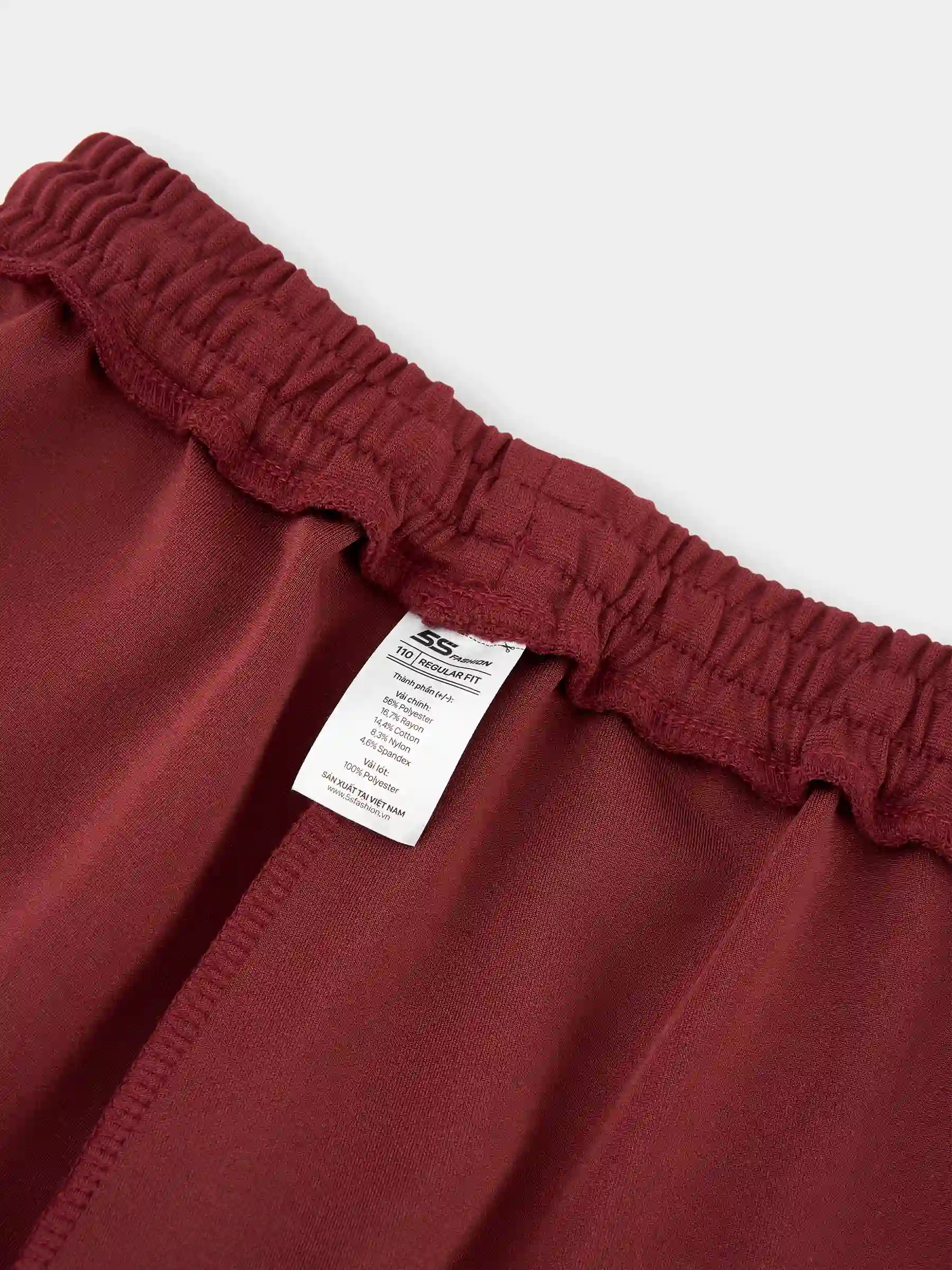 Quần Nỉ Bé Trai Bé Gái 5S Fashion Can Phối Phom Regular BBQNI25001