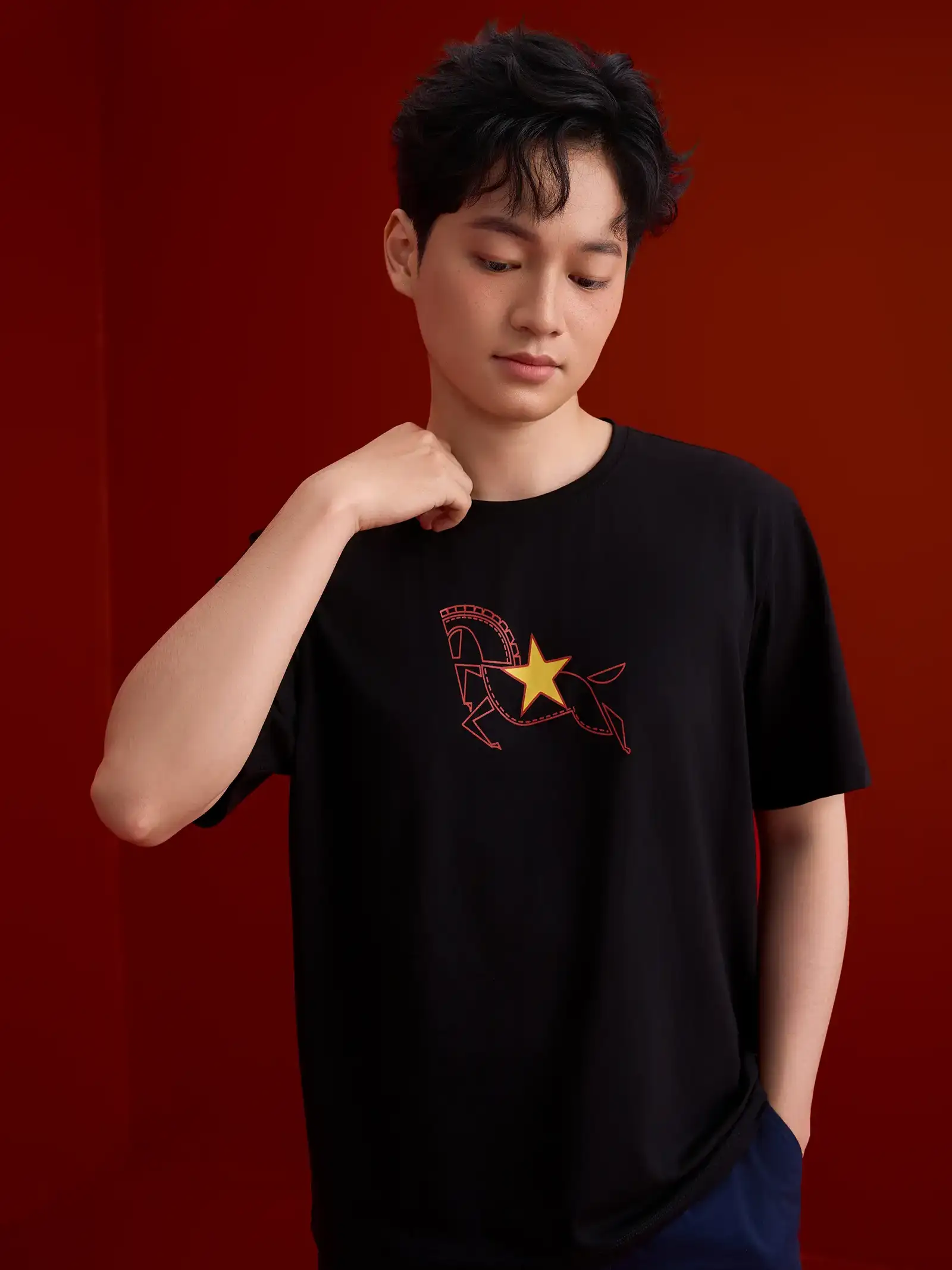 Áo Thun Việt Nam Unisex 5S Fashion Phom Regular U0ATS26053