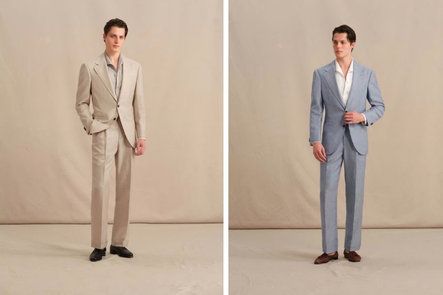 Mix đồ với bộ vest cơ bản