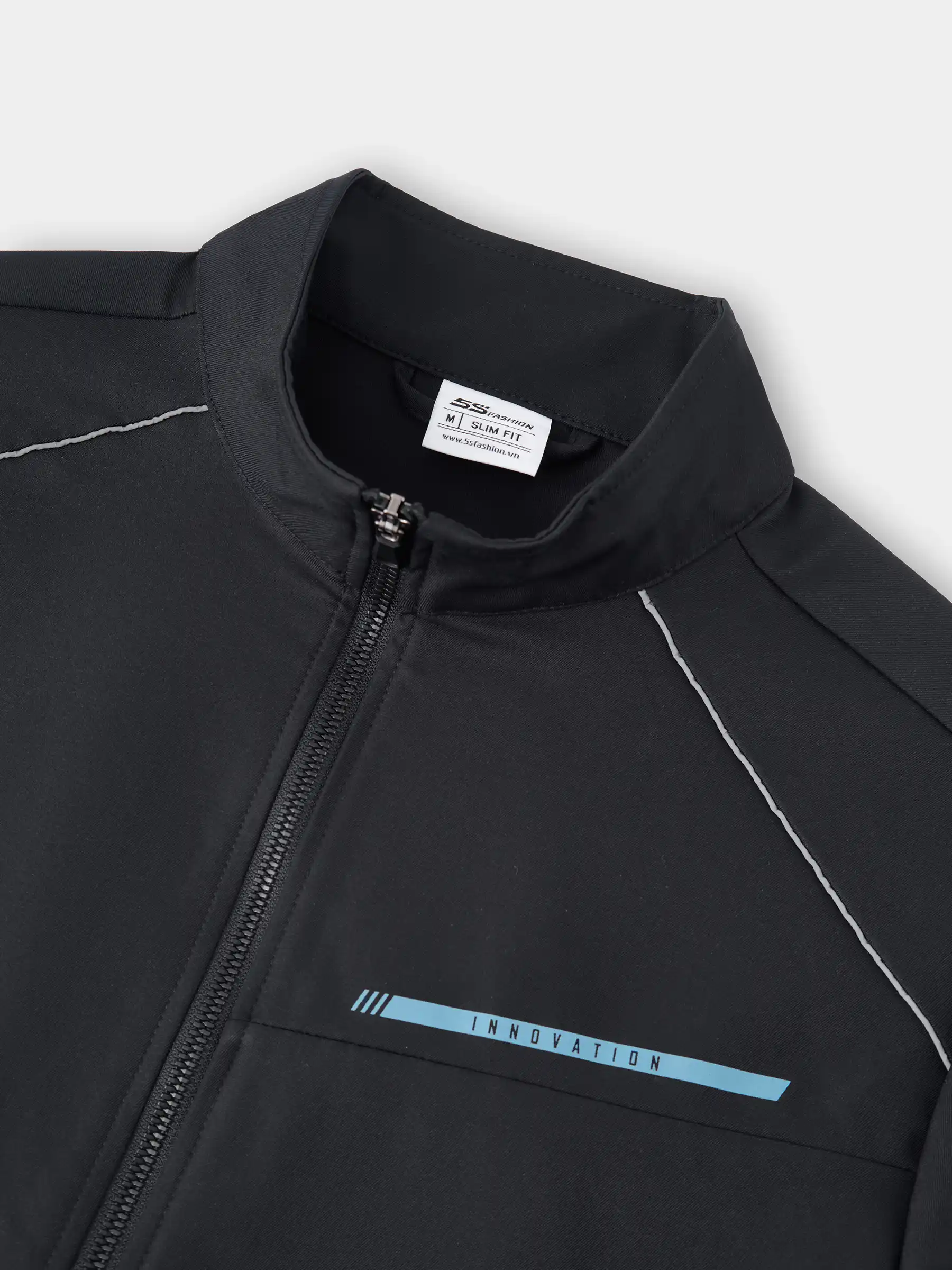 Bộ Gió Nam 5S Fashion Cổ Trụ Phom Slimfit MBKG25002