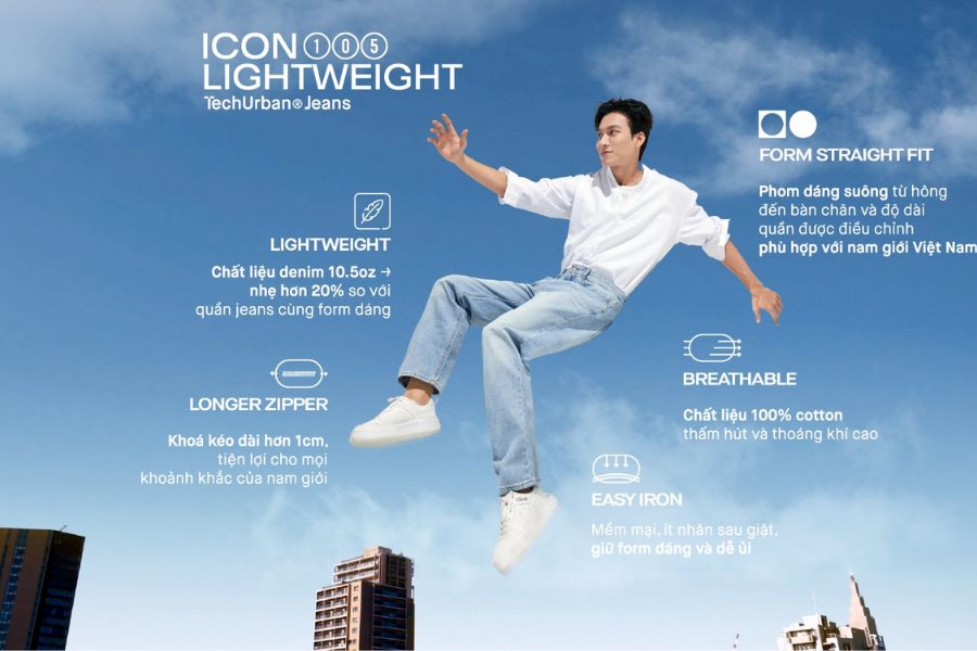 ICONDENIM hoạt động và mang đến các item với thông điệp "Tận hưởng cuộc sống”