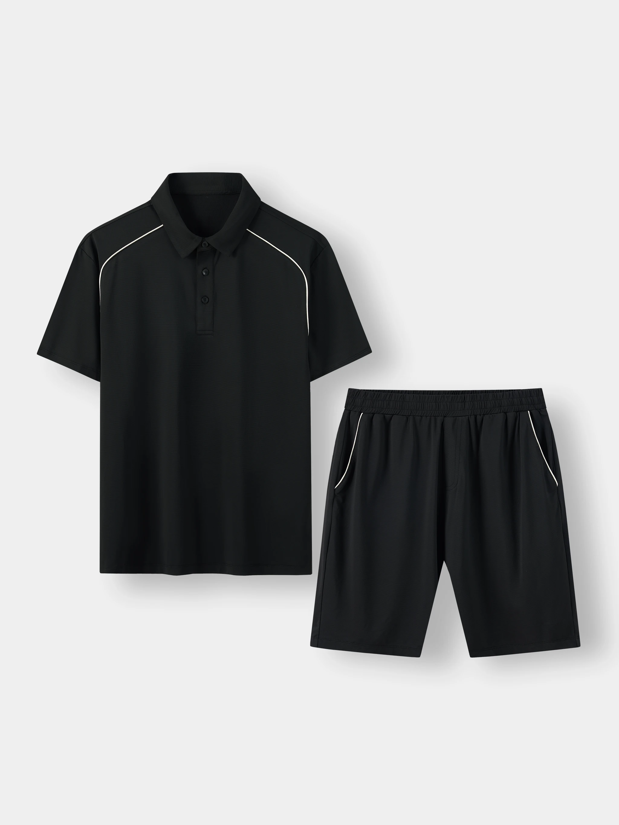 Bộ Polo Nam 5S Fashion SMART CASUAL Tay Raglan MBPL26009