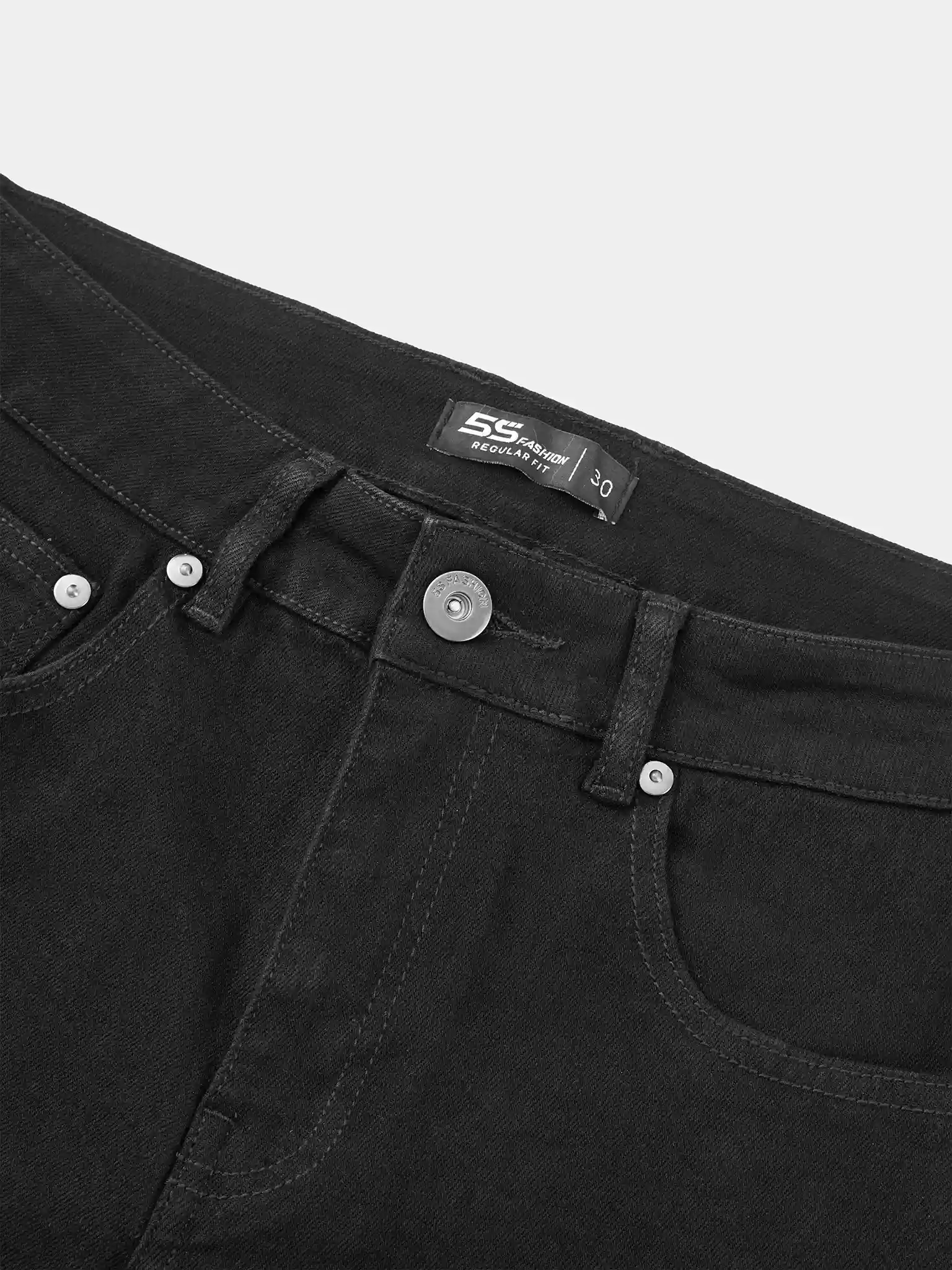 Quần Jean Nam 5S Fashion Phom Regular Mềm Mịn M0QJE25001