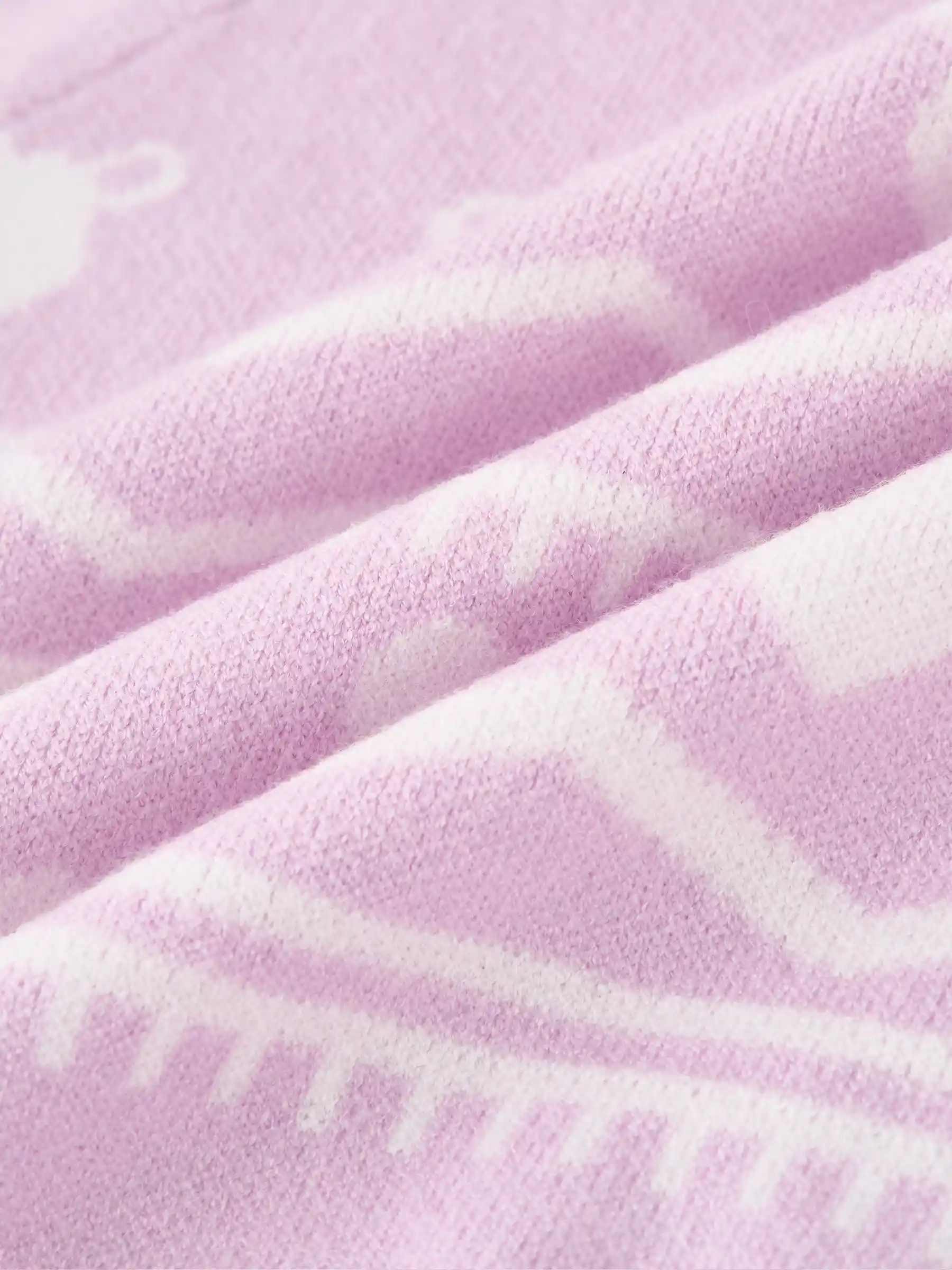 Áo Len Bé Gái 5S Fashion Tay Raglan Phom Regular G0ALE25002