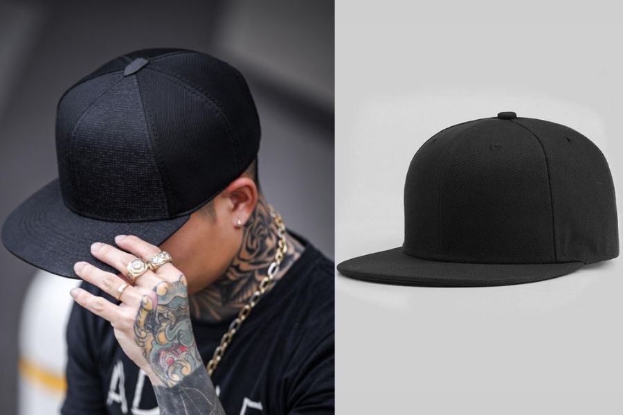 Nón snapback đơn sắc