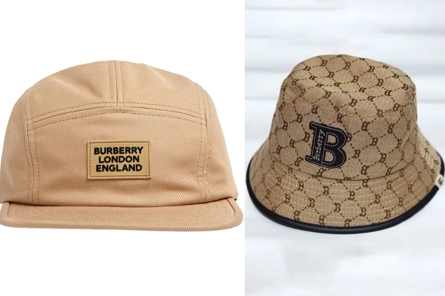 Mũ nam hàng hiệu nhà Burberry