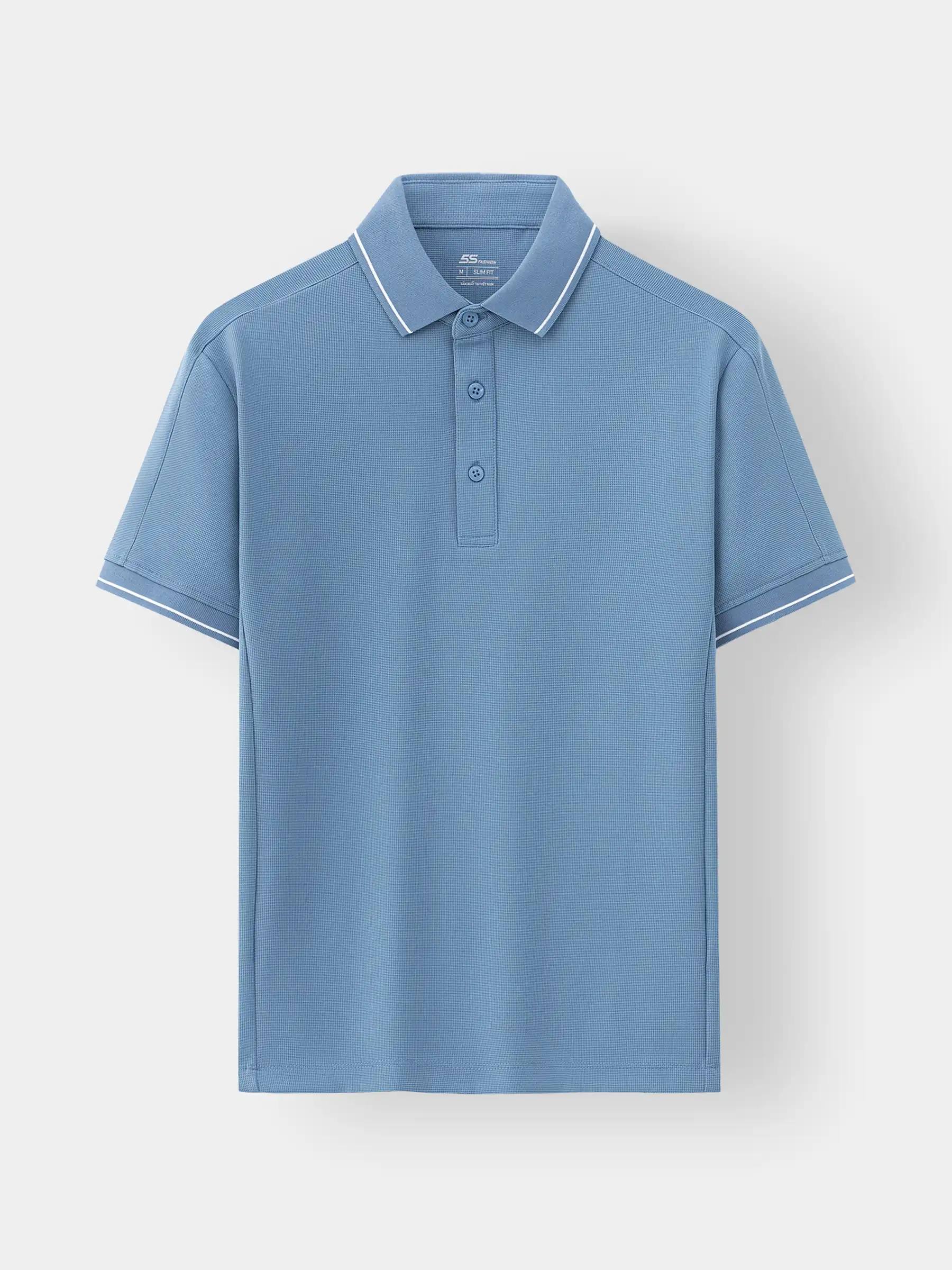 Áo Polo Nam 5S Fashion Hiệu Ứng Classic Phom Slimfit BAPC25004