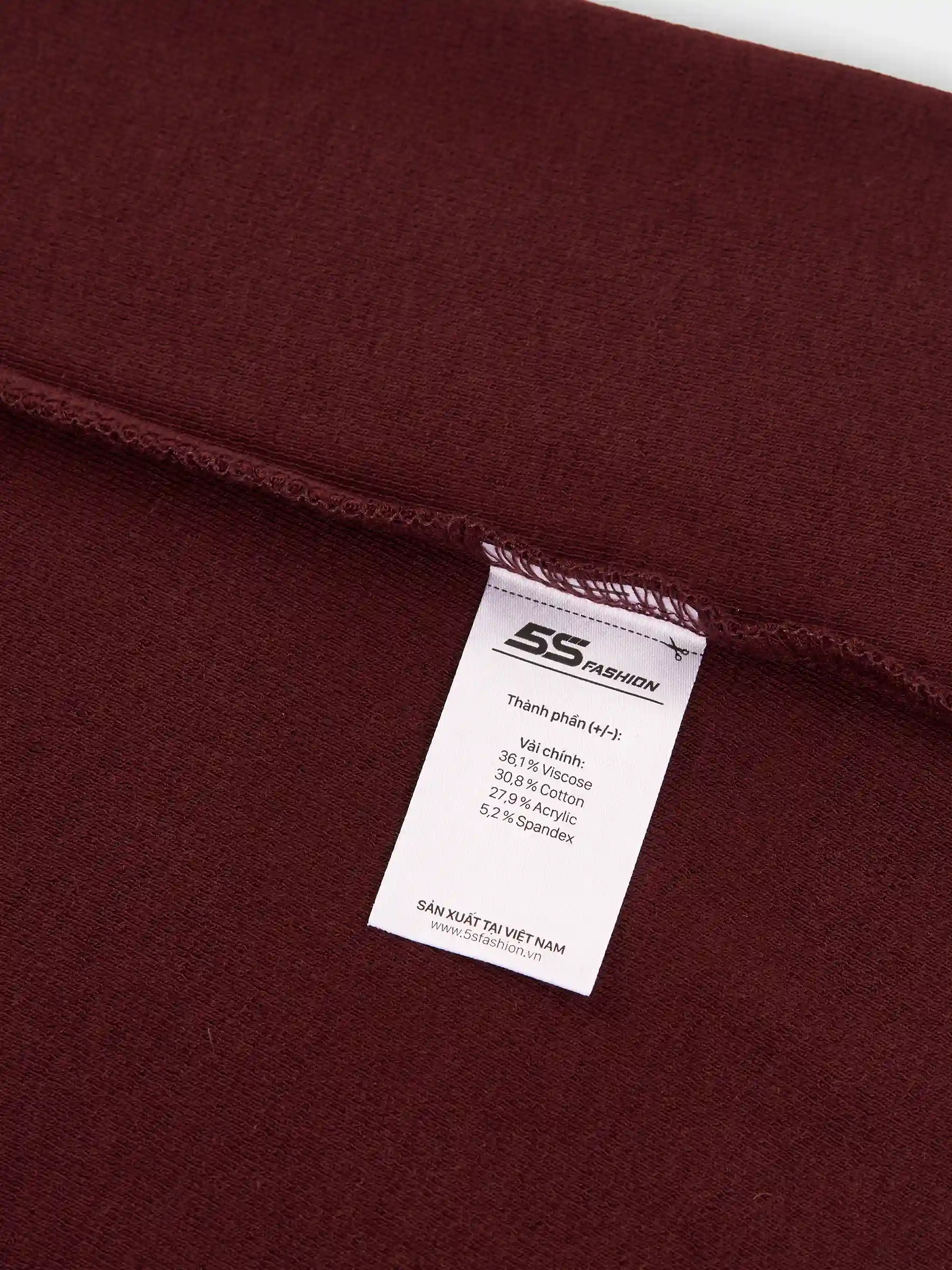 Áo Giữ Nhiệt Nữ 5S Fashion Cổ Vuông Slimfit W0AGN25003