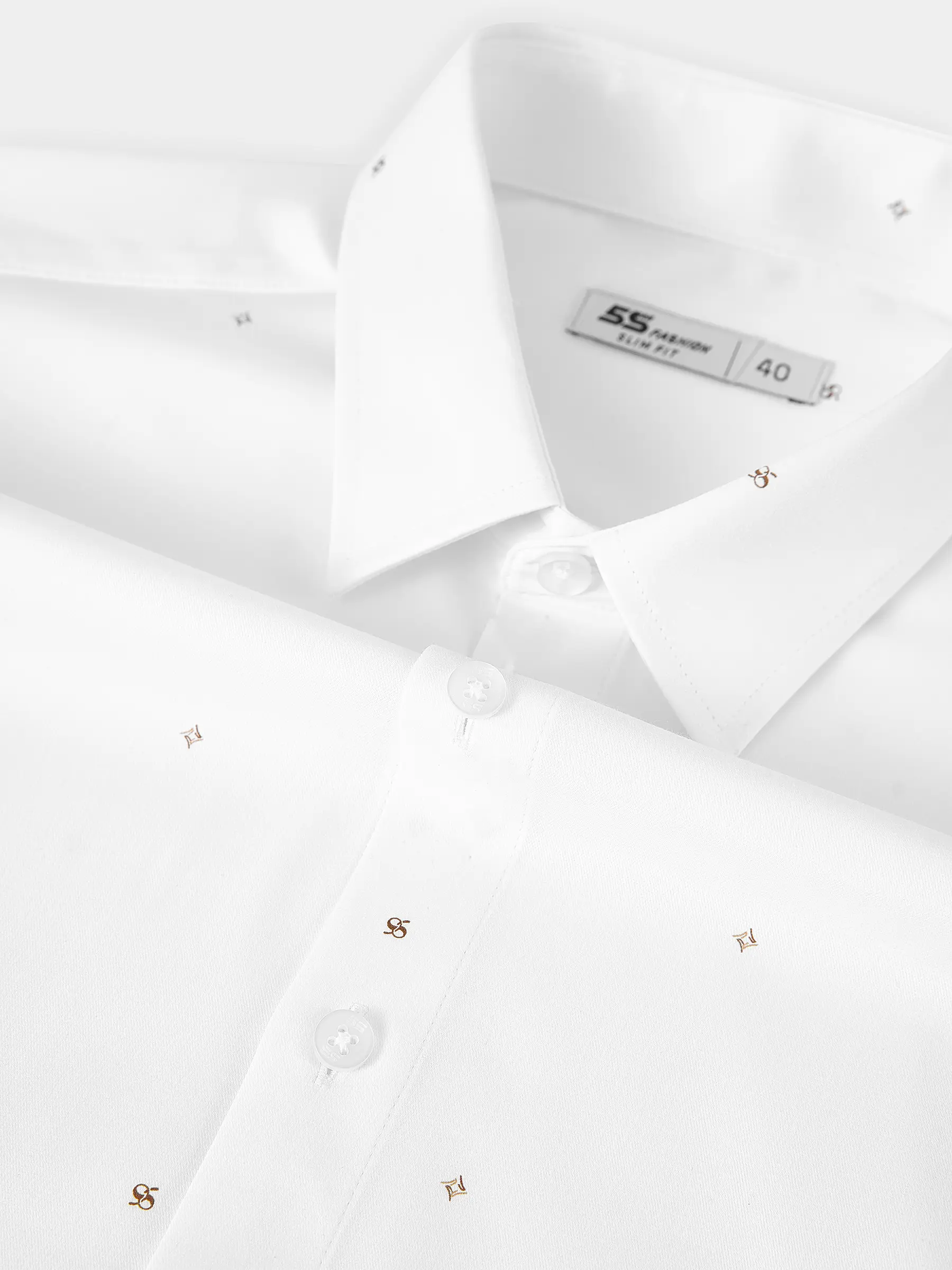 Áo Sơ Mi Nam Dài Tay 5S Fashion Họa Tiết Phom Slimfit M0ASM25013