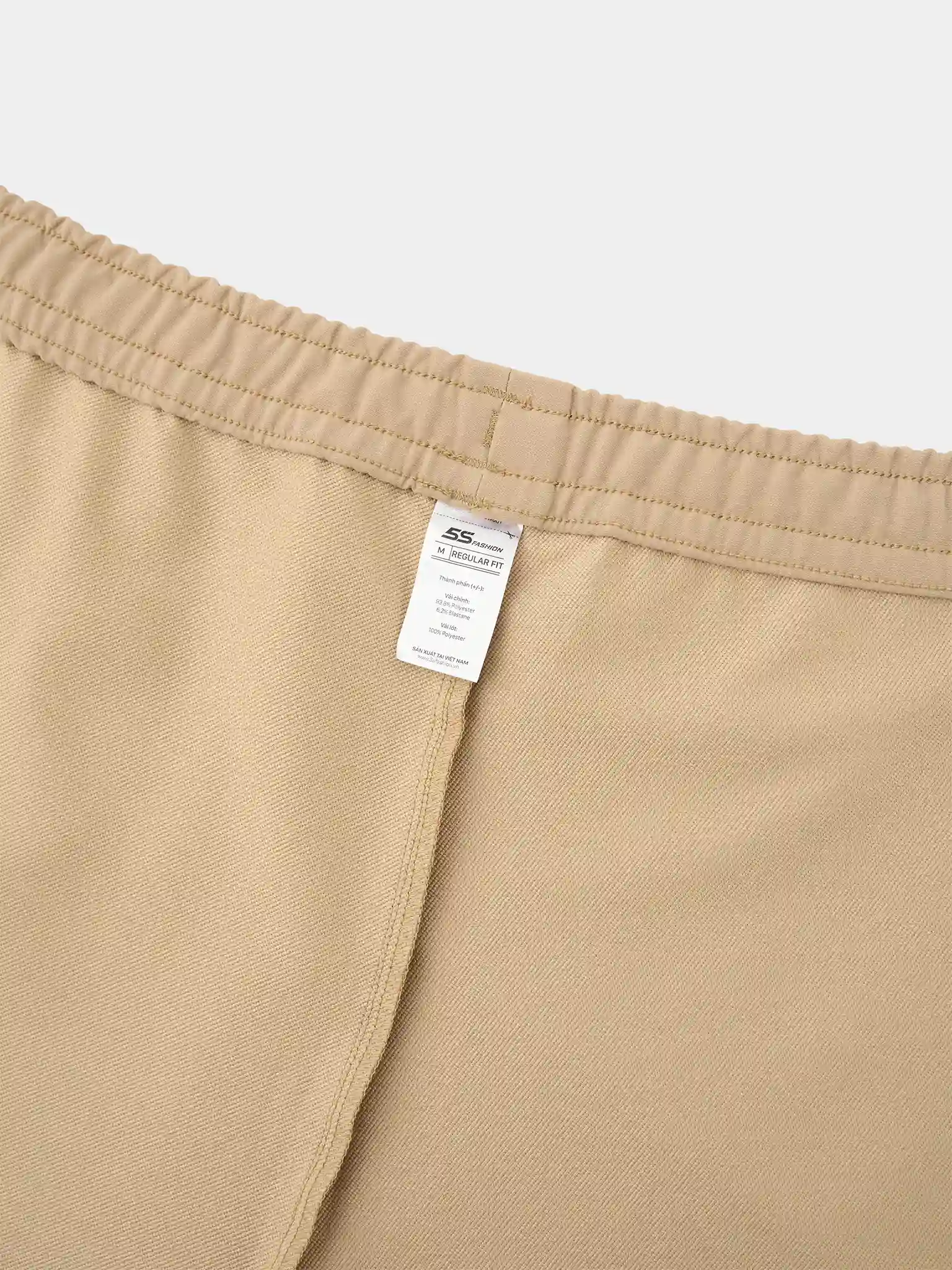 Quần Dài Nữ Ống Suông 5S Fashion Phối Sọc Màu WBQDC25001