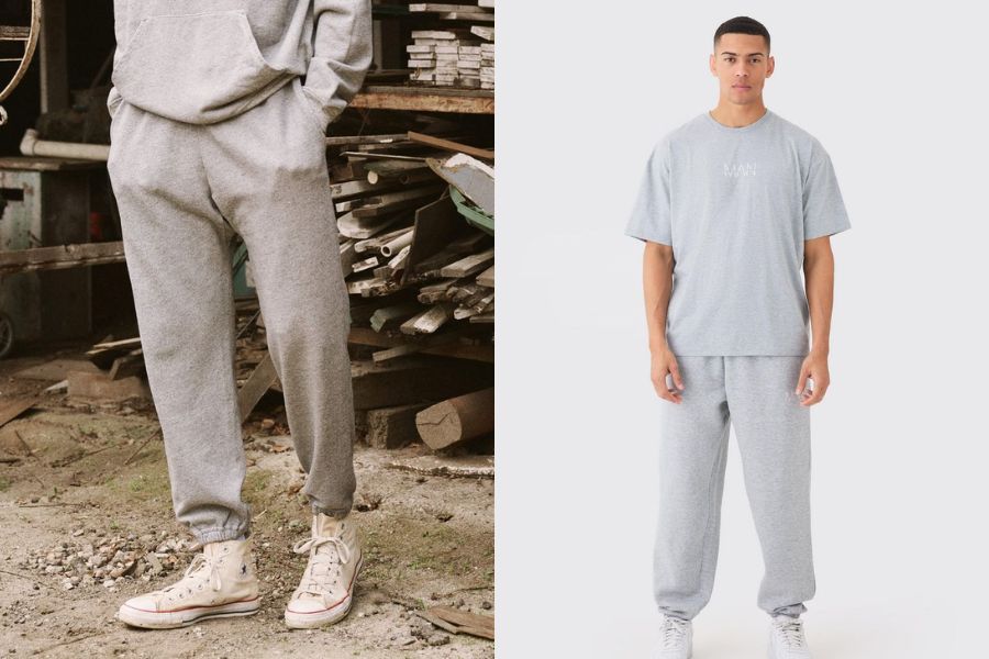 Men'S Grey Sweatpants