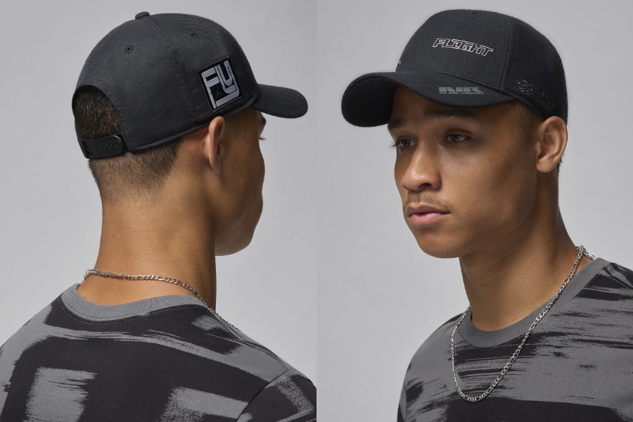 Mũ Jordan Rise mang đến một thiết kế hiện đại và trẻ trung với kiểu dáng baseball cap