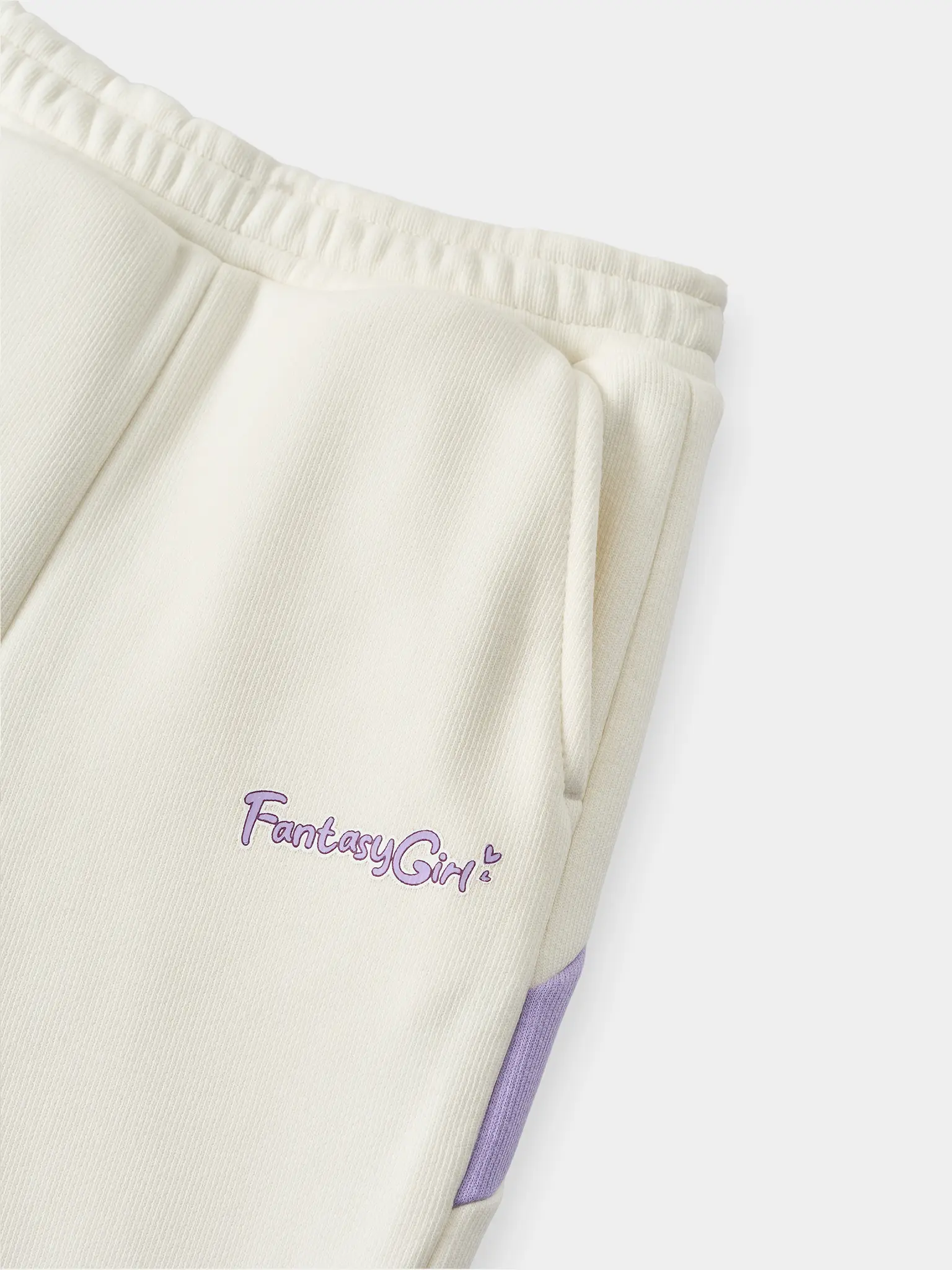 Quần Nỉ Bé Gái 5S Fashion Can Phối Phom Regular GBQNI25002