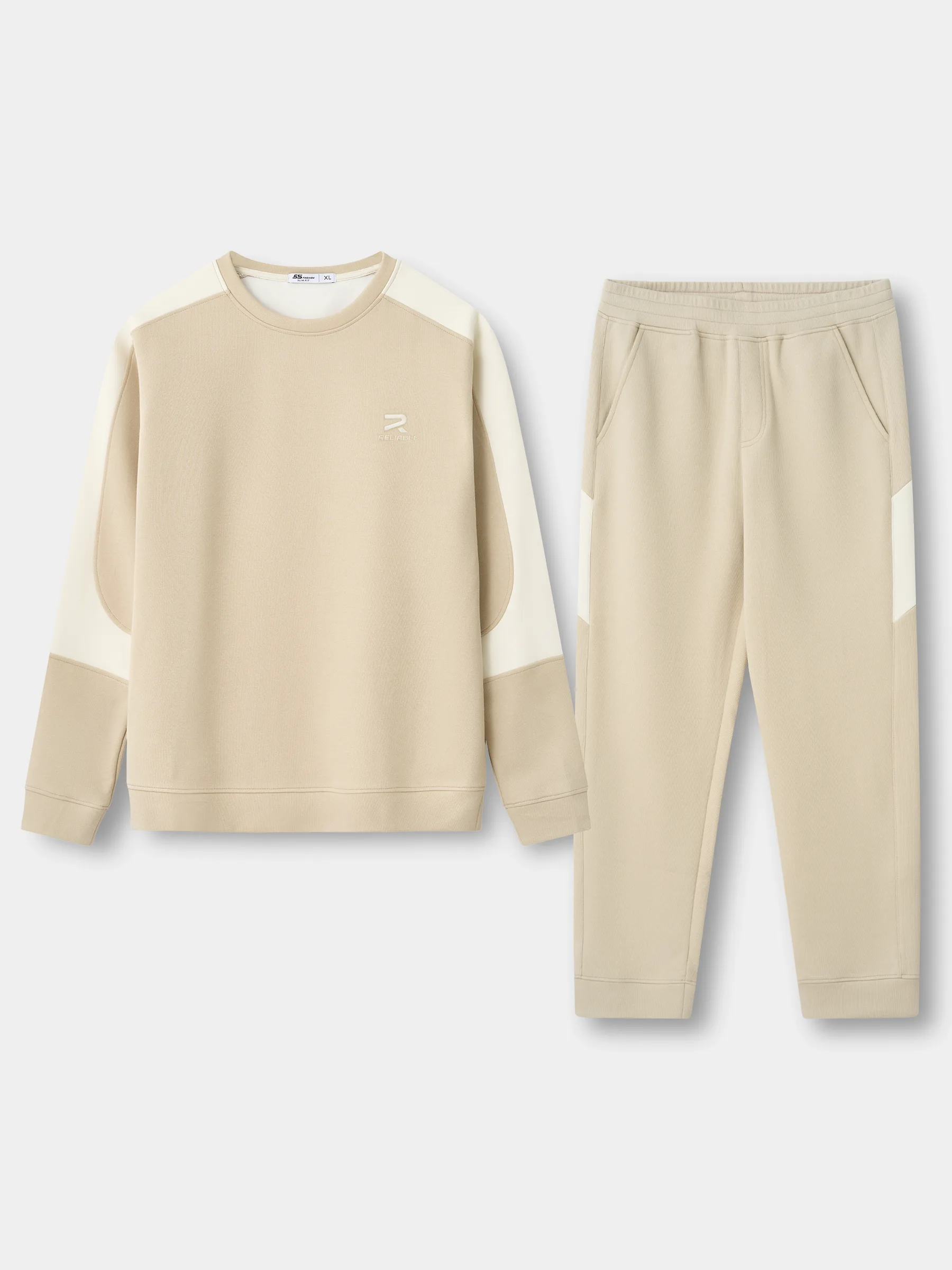 Set Bộ Nỉ Nam Can Phối RELIABLE S-WARM 5S Fashion Phom Slimfit MBNI25005