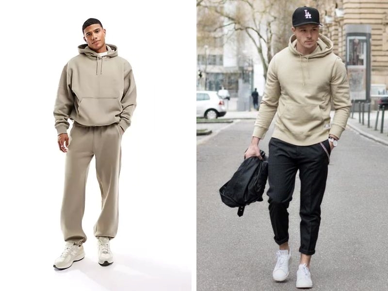 Hoodie And Jogger Are 2 Items That Are Easy To Combine And Suitable For Sporty Style.