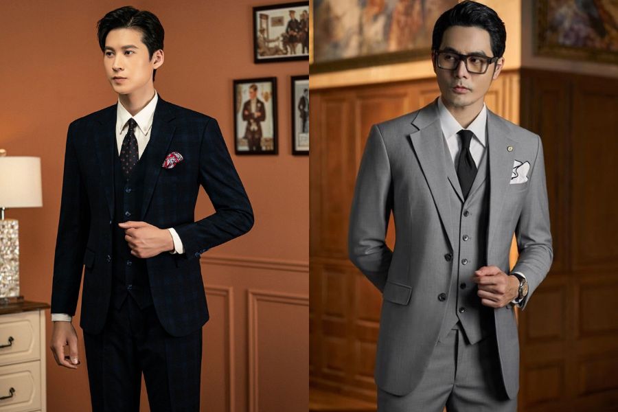 Vest nam sang trọng trưng bày tại Adam Store Thái Nguyên