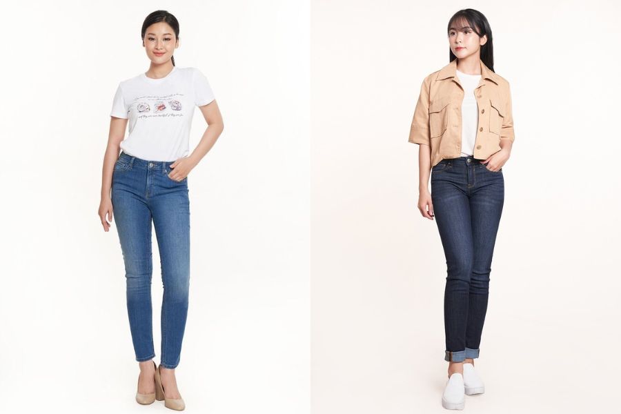 thương hiệu quần jean nữ Ninomaxx