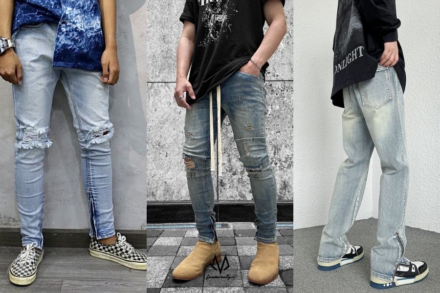 Quần jeans zipper nam là gì?