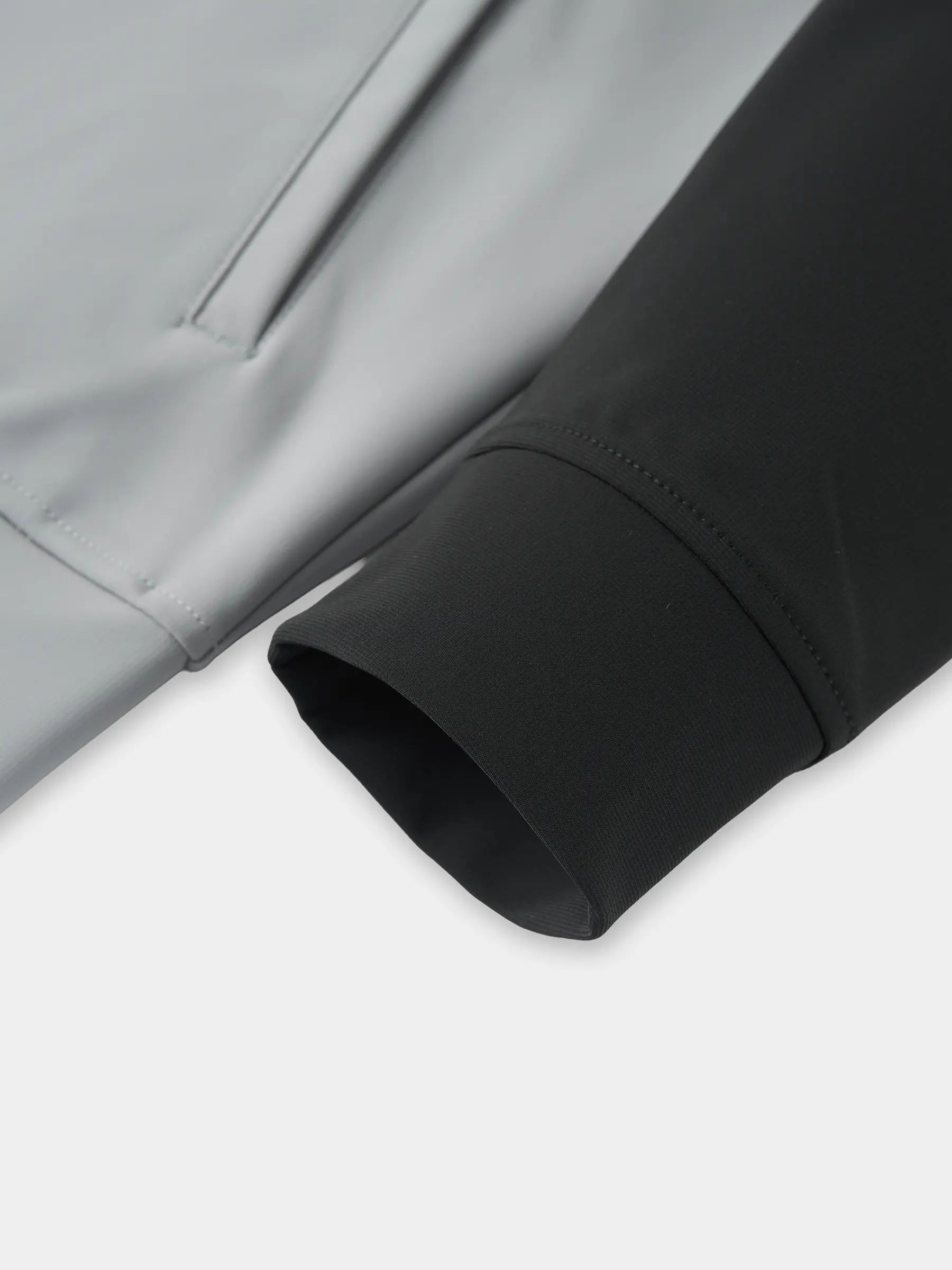 Áo Nỉ Khóa Cổ Trụ Nam 5S Fashion Can Phối Slimfit MBAKN25017