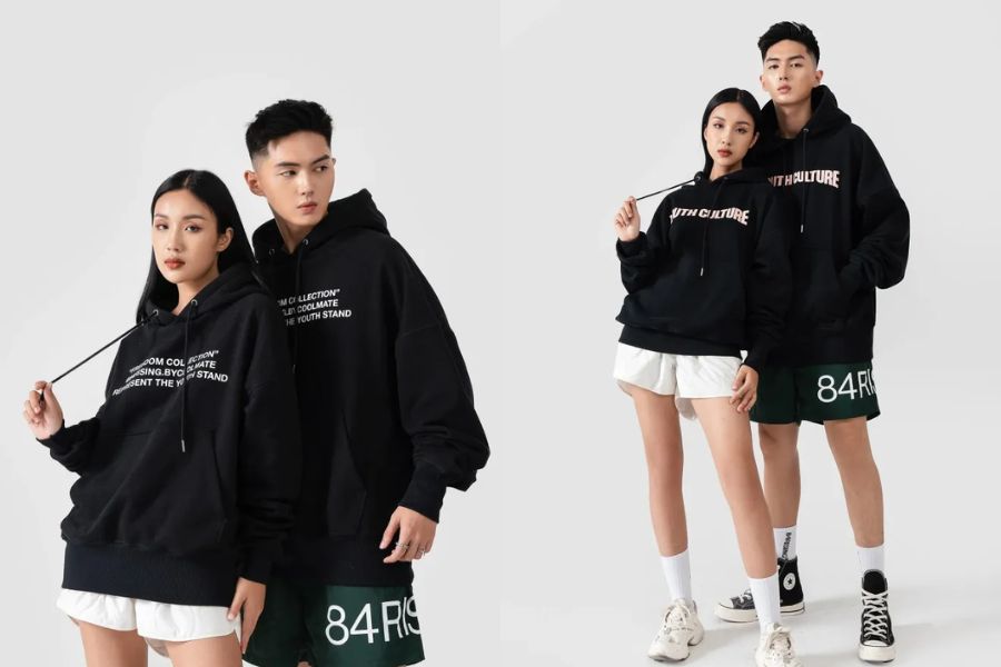 Áo hoodie đôi từ thương hiệu Coolmate