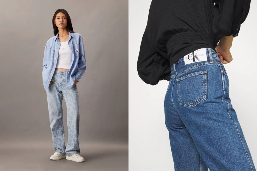 thương hiệu quần jean nữ Calvin Klein