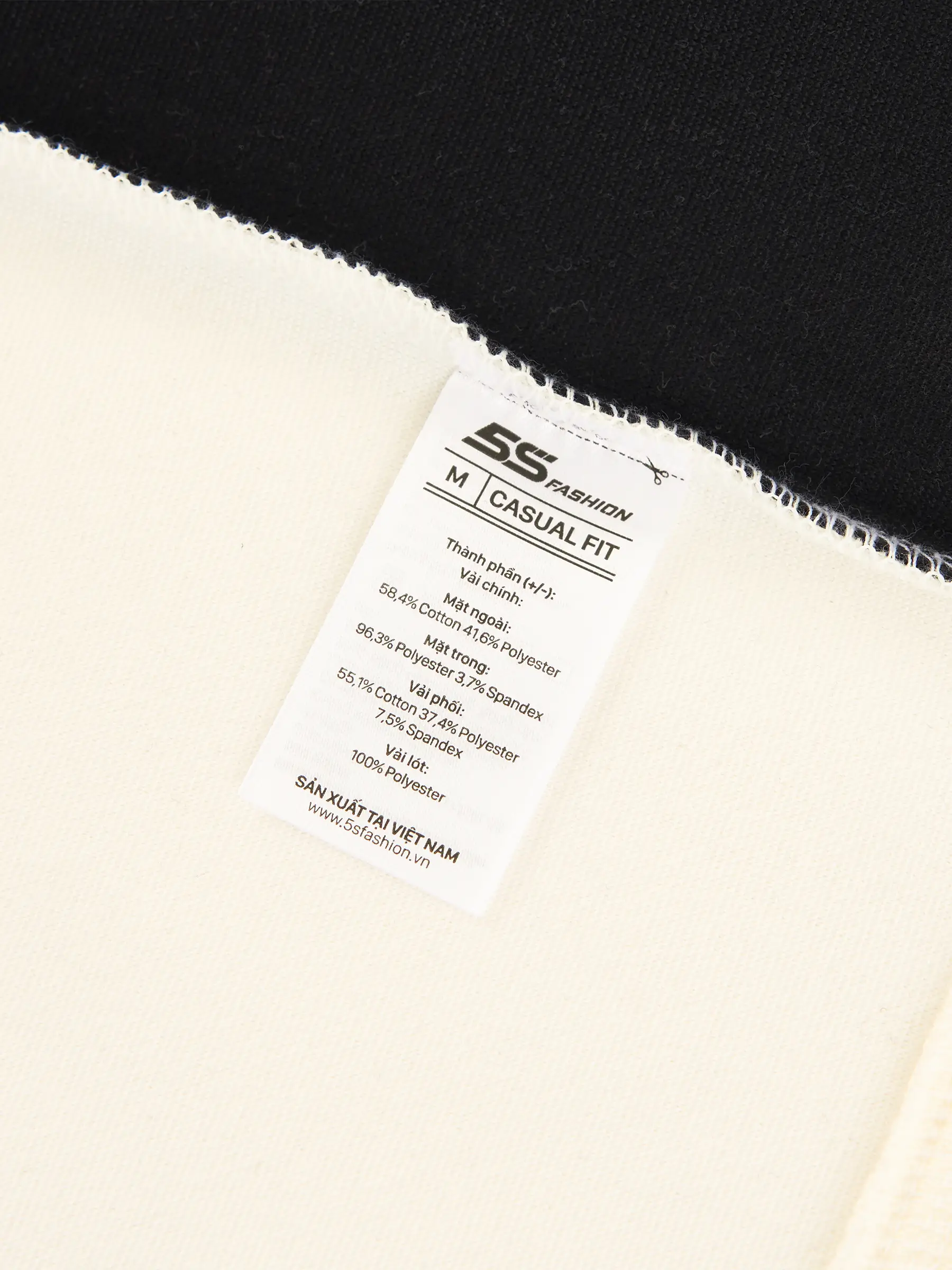 Áo Nỉ Hoodie Nam 5S Fashion Can Phối Phom Casual MBANH25008