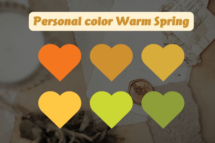 Personal color Warm Spring