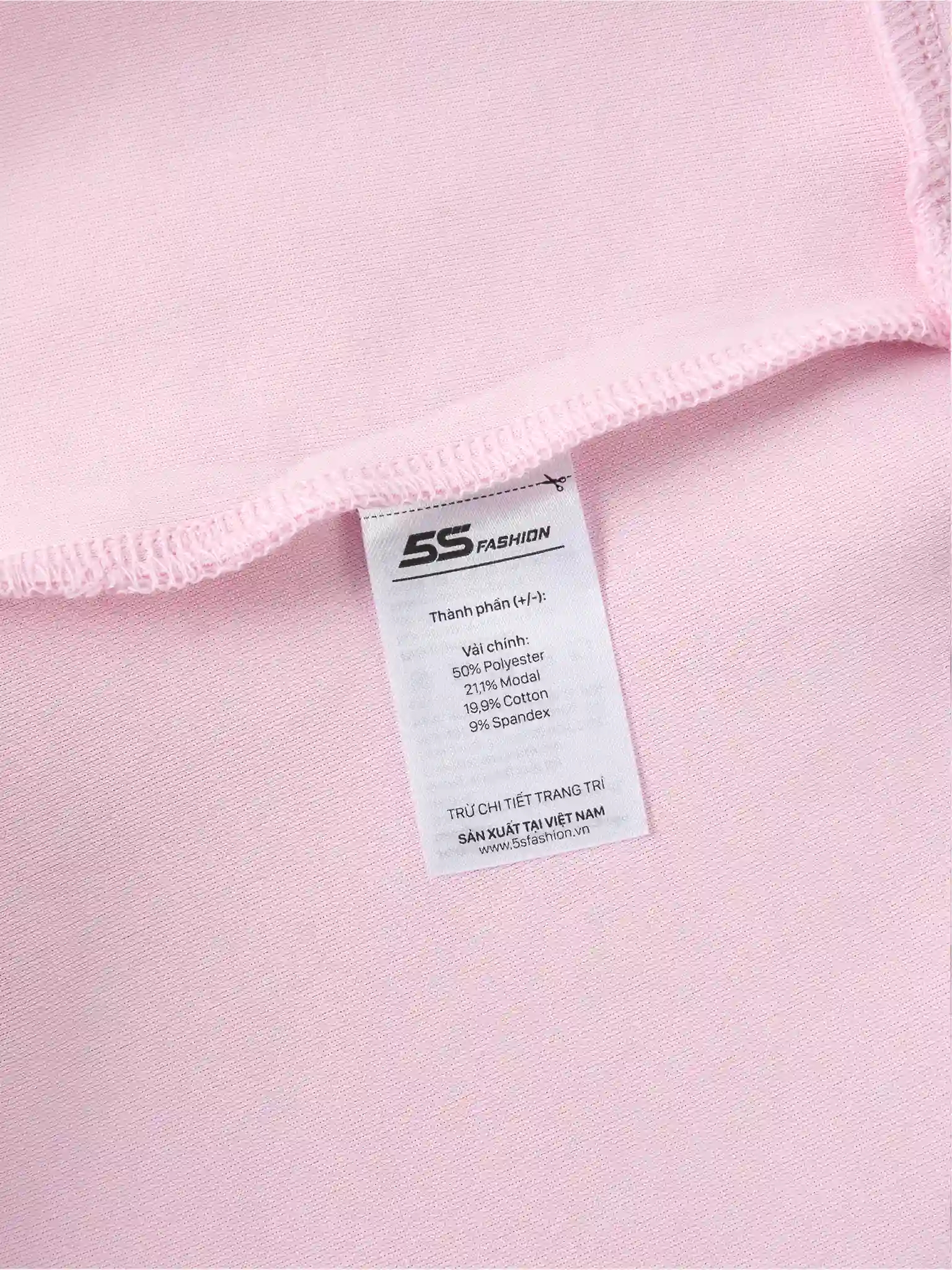 Áo Nỉ Bé Gái 5S Fashion Phối Nơ Phom Regular MBANI25001