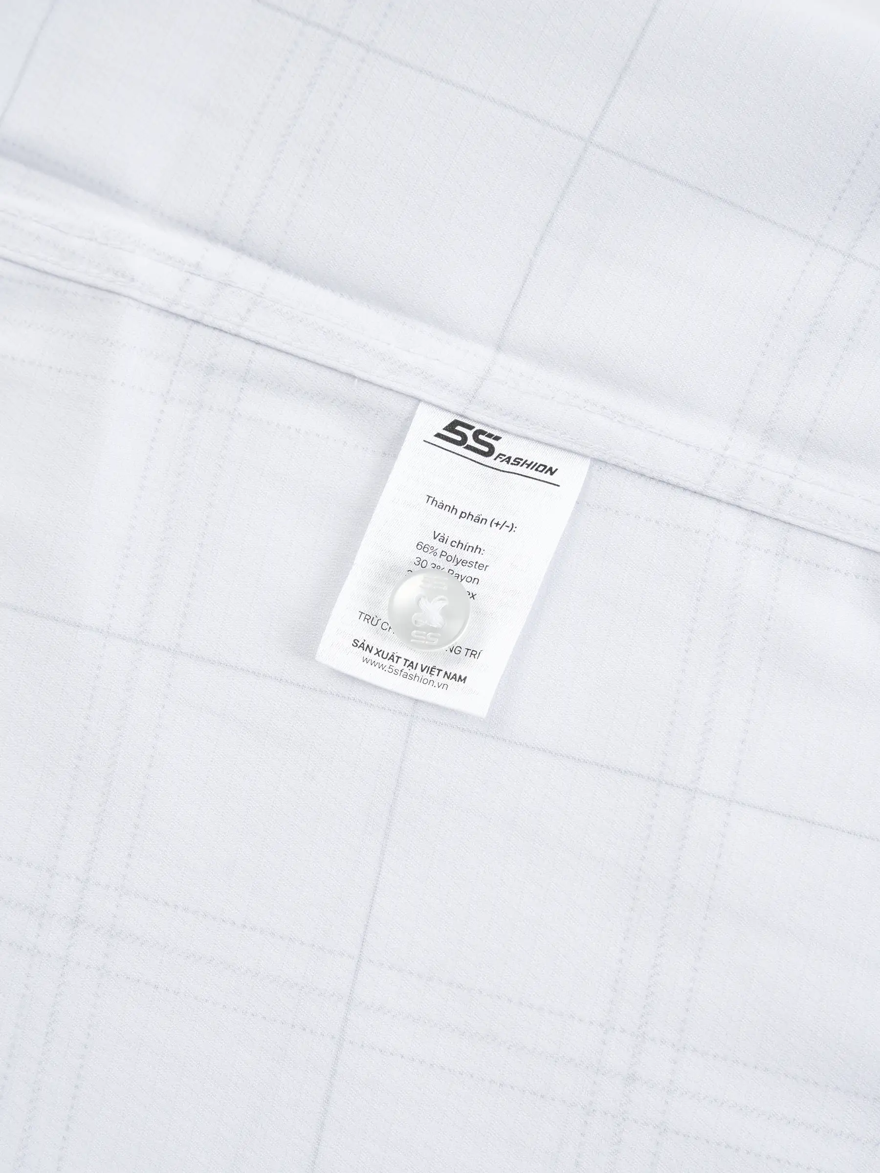 Áo Sơ Mi Cộc Tay 5S Fashion Kẻ Ô Phom Slimfit M0ASC26052
