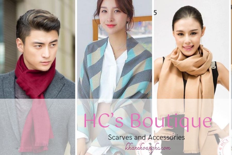 HC’S Boutique - Địa chỉ mua khăn quàng cổ ở Đà Nẵng cho cả nam và nữ