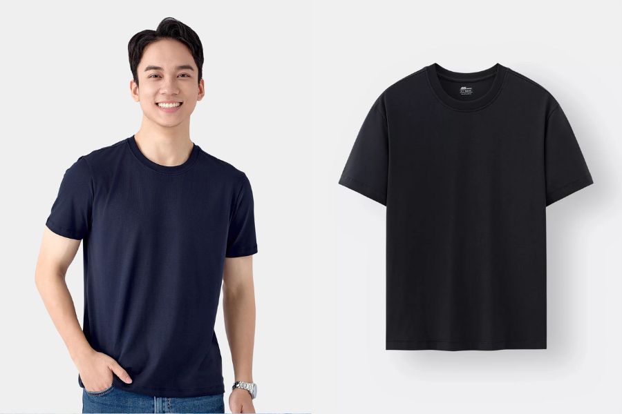 áo thun nam trung niên 5s fashion