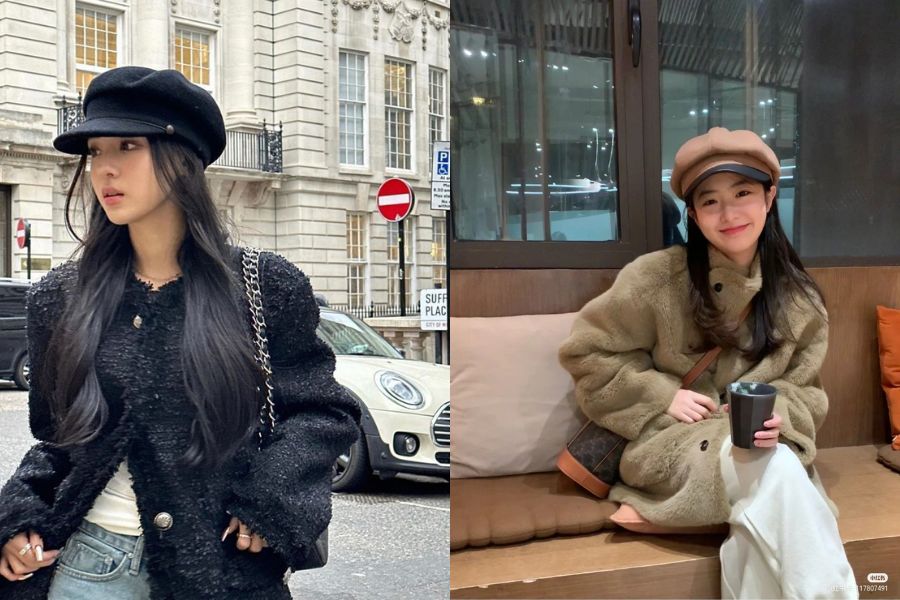 Mũ nồi beret để hoàn thiện outfit của bạn