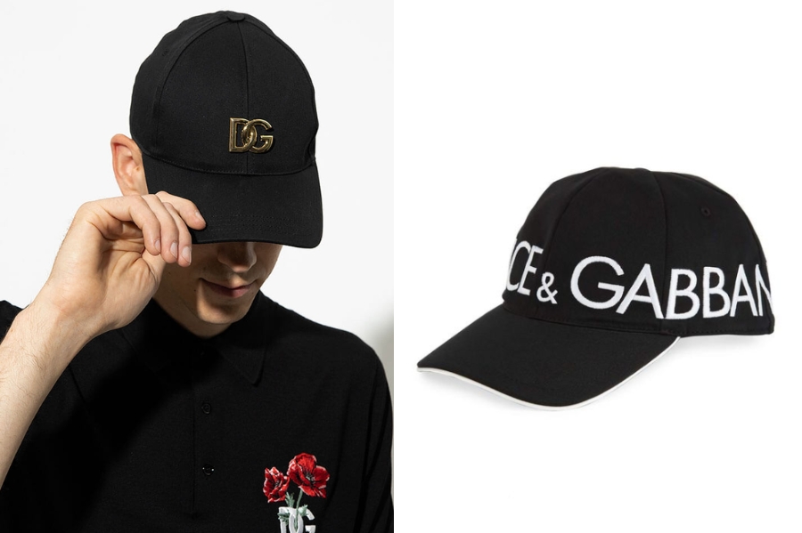 Mũ lưỡi trai nam thương hiệu Dolce & Gabbana