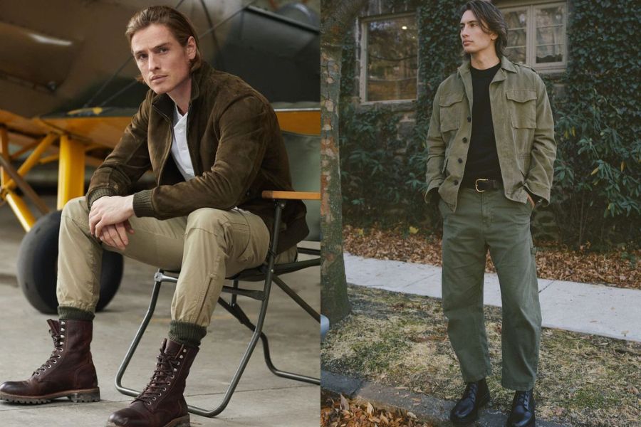 Một số lưu ý khi phối đồ theo phong cách Vintage Military