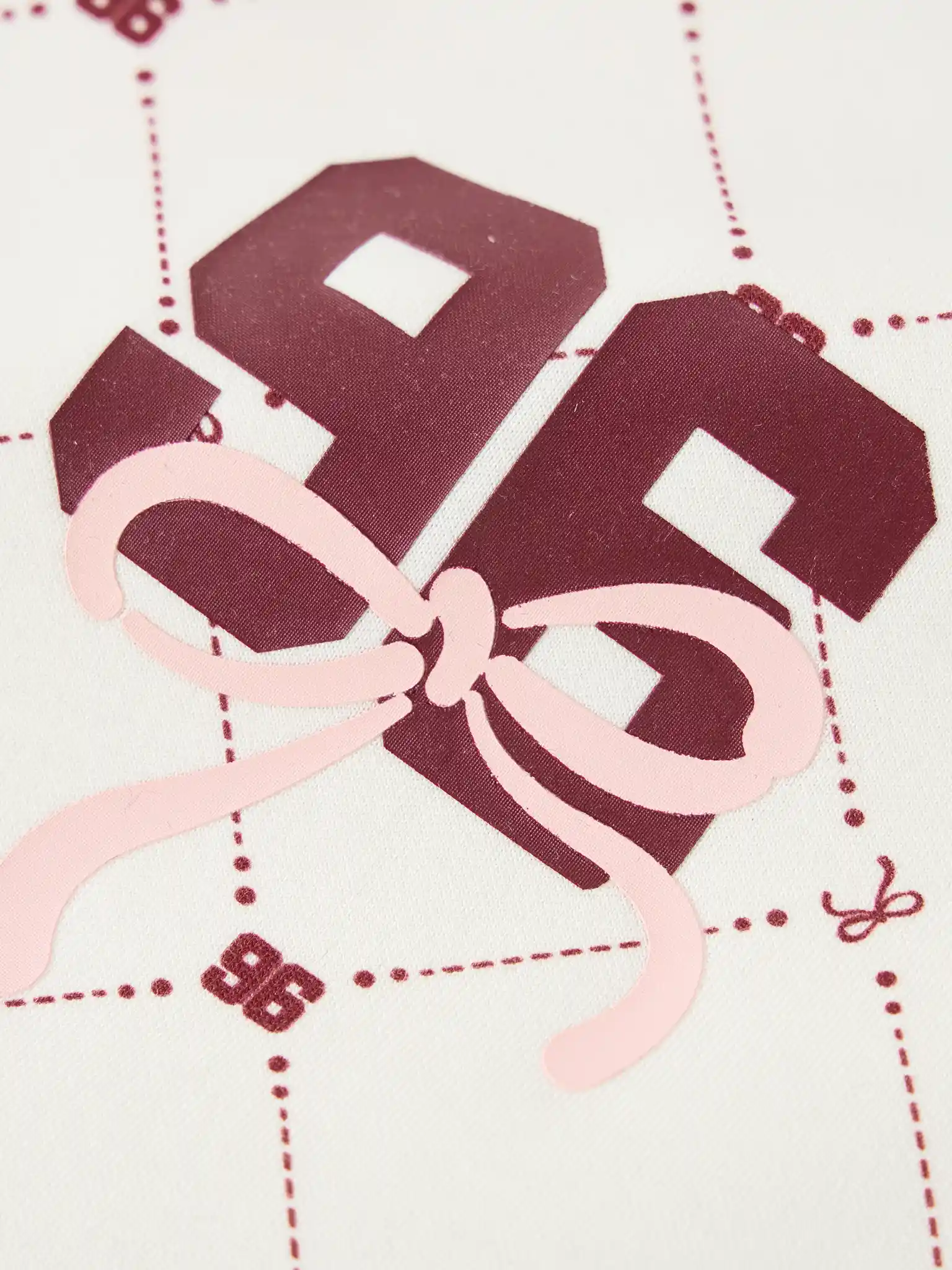 Bộ Nỉ Bé Gái 5S Fashion Họa Tiết Monogram Năng Động GBNI25004