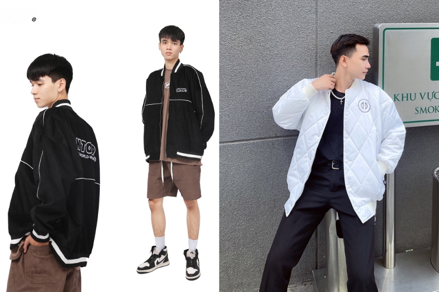 áo bomber nam giá rẻ brand ONTOP